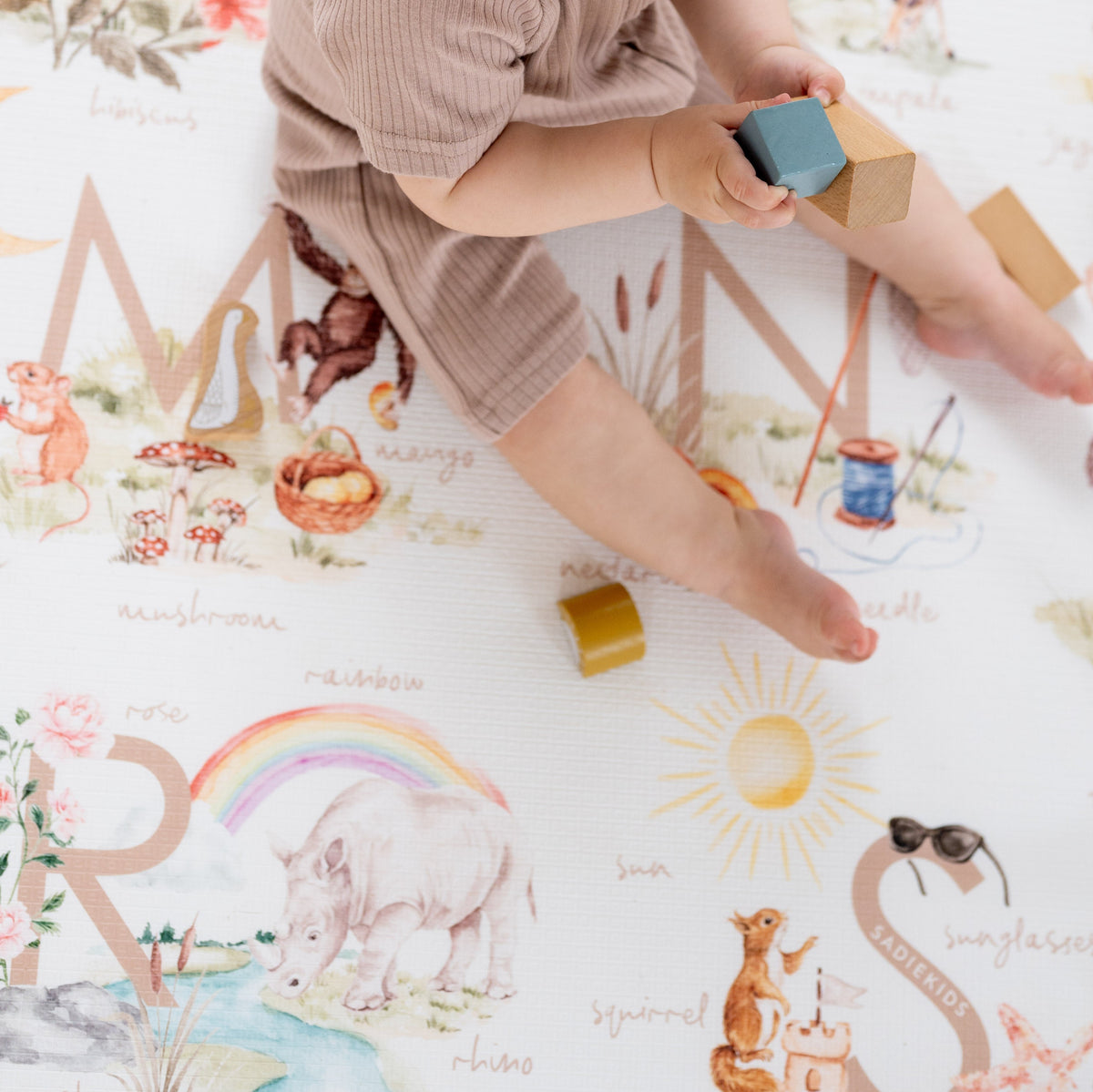 ABC Storybook (Blush)/ Heirloom (Blush)