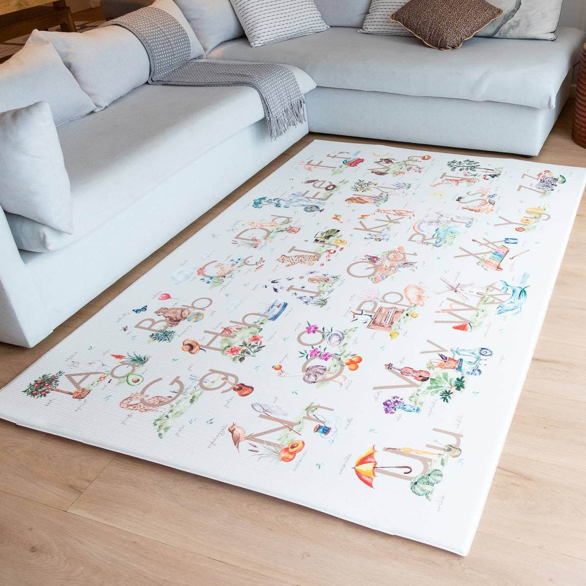 ABC Storybook (Neutral)/ Meander (Taupe)