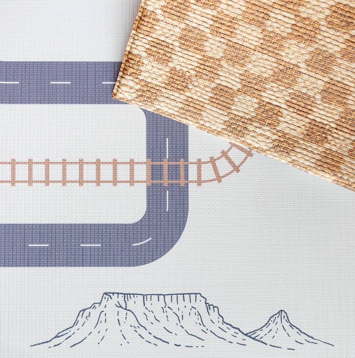 Tracks/ Natural Weave