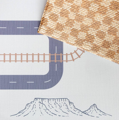 Tracks/ Natural Weave