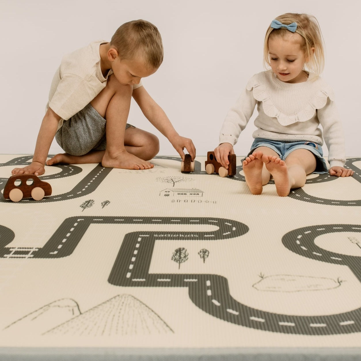 Car Track/ ABC Africa Play Mat