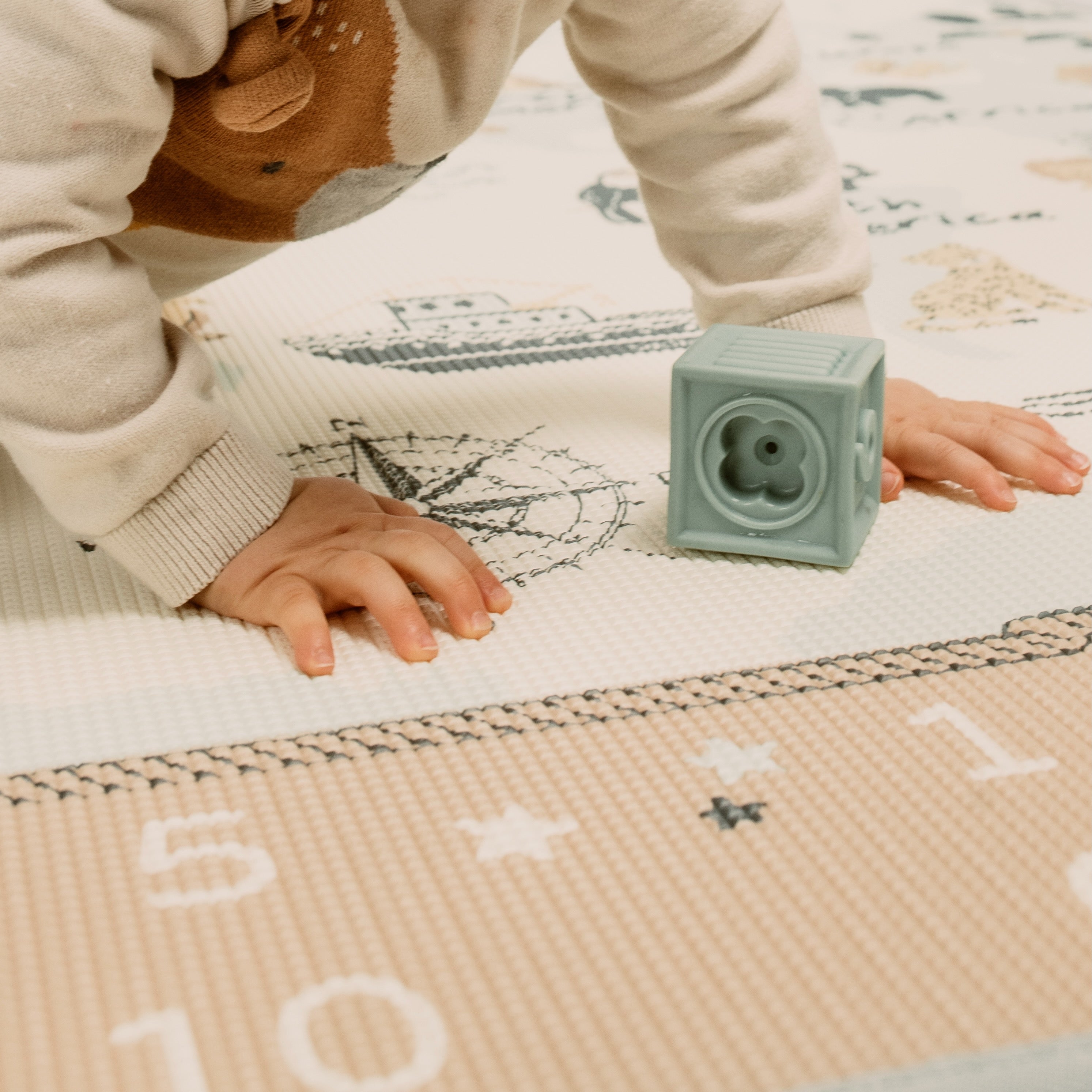 PRE-ORDER: Car Track/ World Map Play Mat