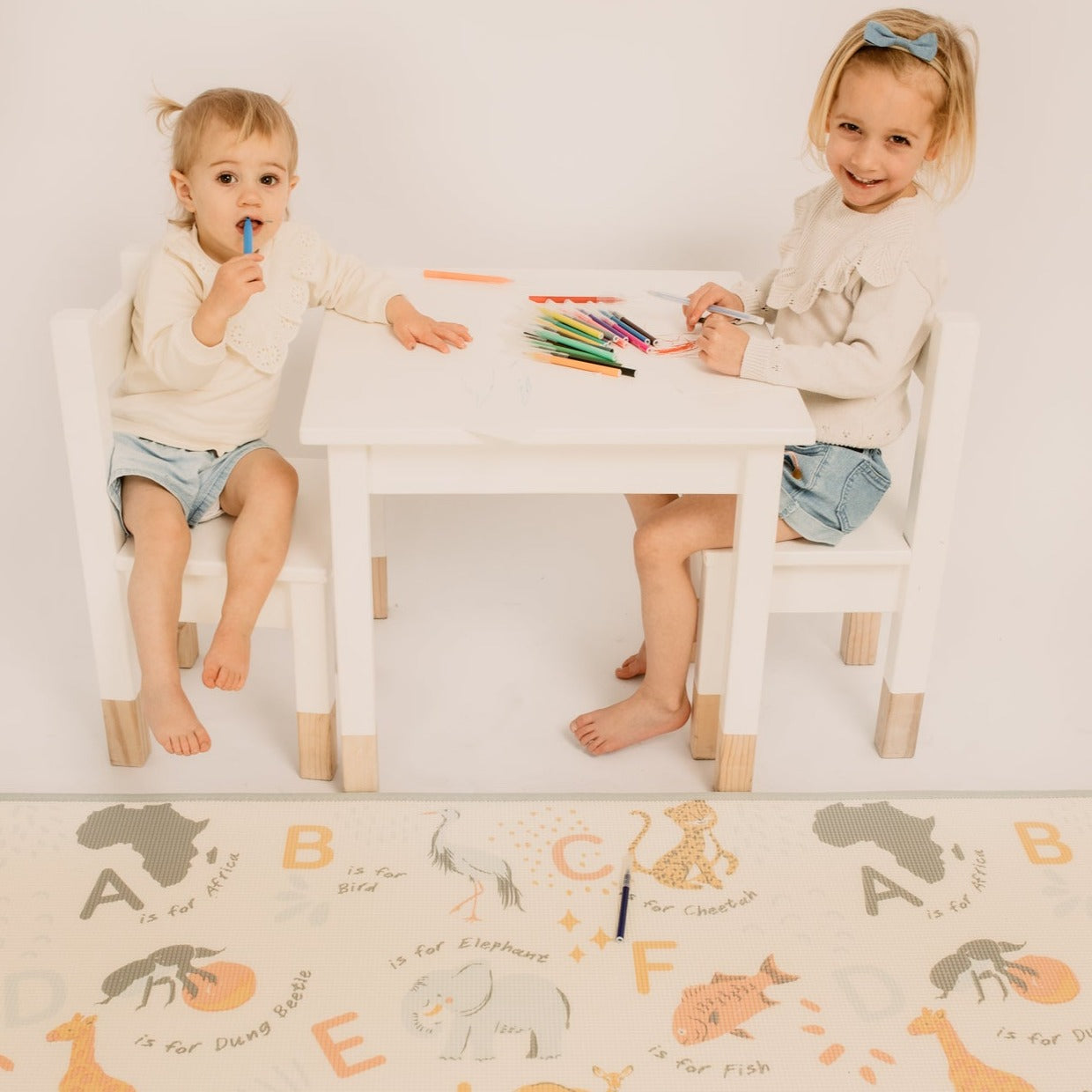 Car Track/ ABC Africa Play Mat