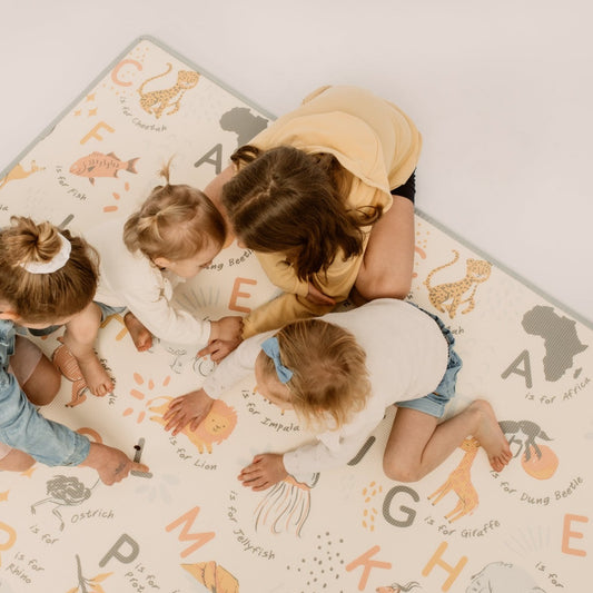 Car Track/ ABC Africa Play Mat